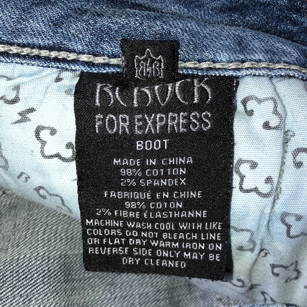 Express Bootcut Jeans - Size 0r - image 7